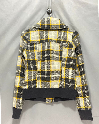 Rubbish Gray Zipper For Women Medium