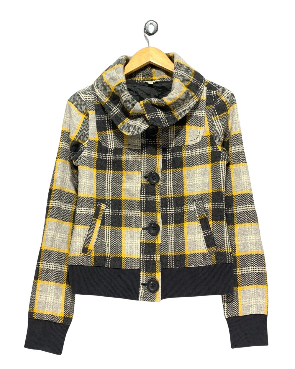 Rubbish Gray Zipper For Women Medium