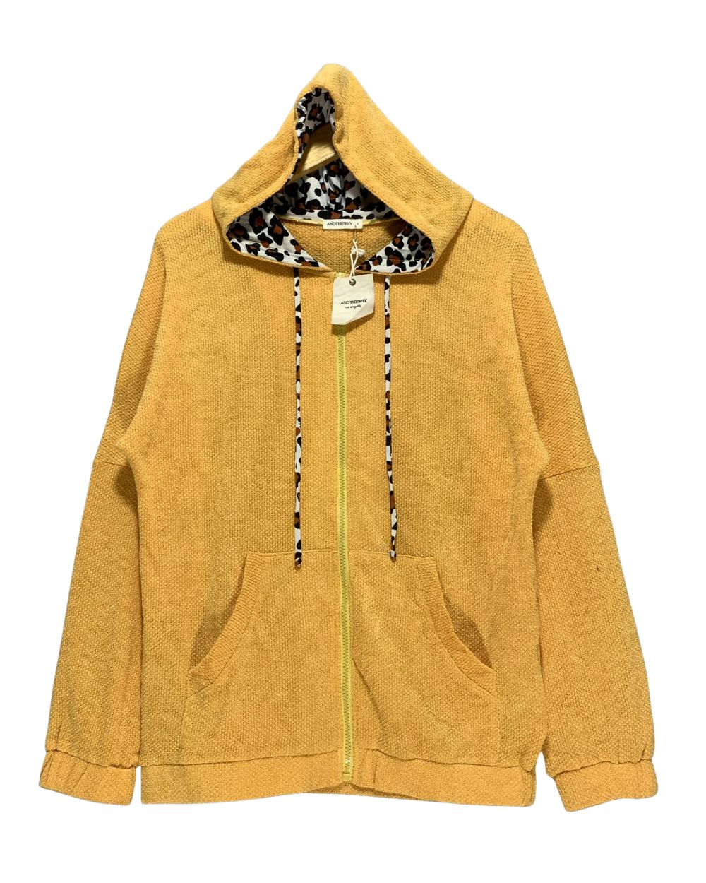 Andthewhy Yellow Zipper For Women Small