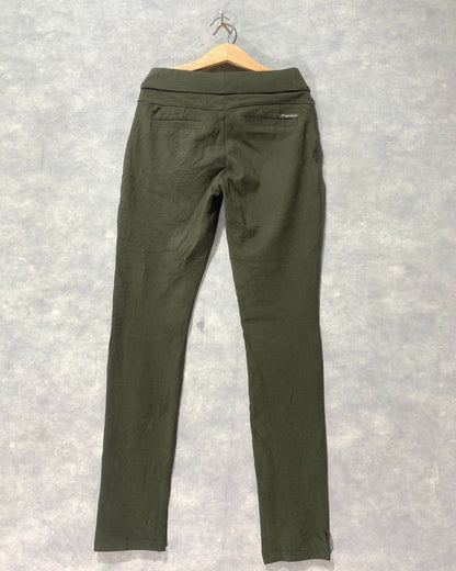 Papaya Green Sport Gym tights For Women Small