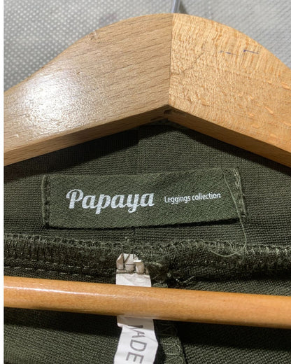 Papaya Green Sport Gym tights For Women Small