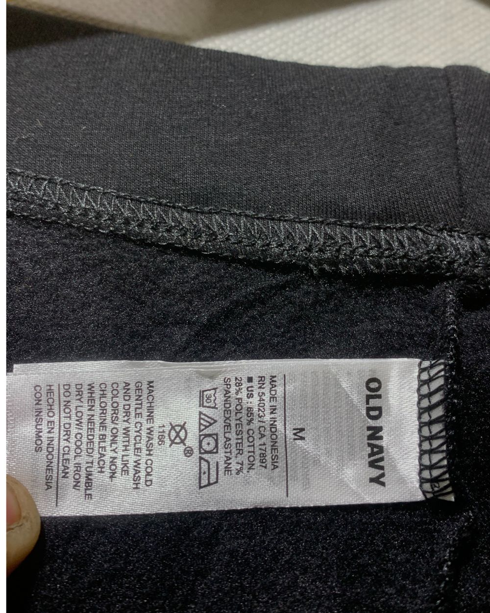 Old Navy Black Sport Gym tights For Women Medium