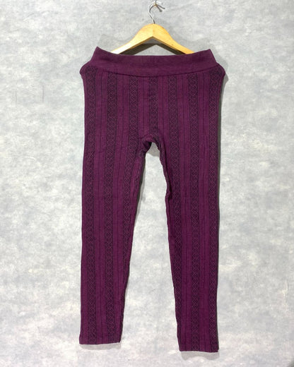 Time And Tru Black Sport Gym tights For Women 14 Years