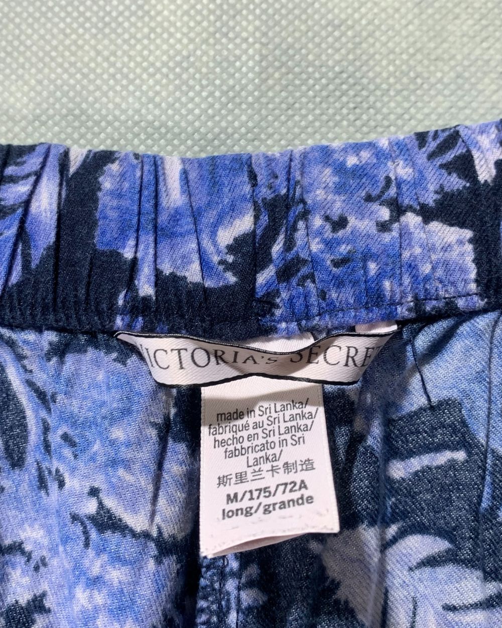 Victoria's Secret Blue Trousers For Woman Large