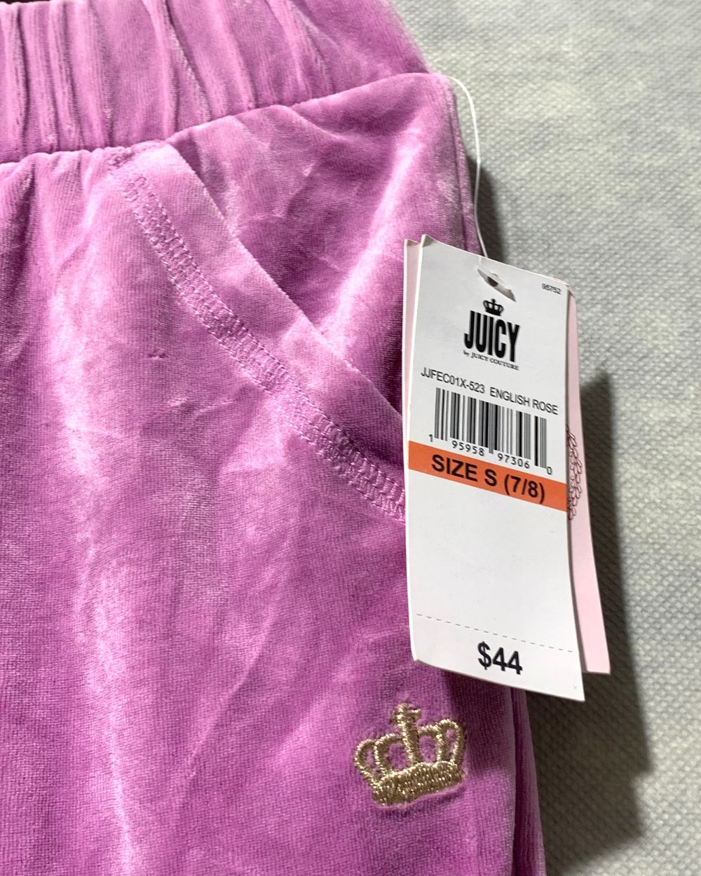 Juicy Pink Trousers For Woman 8 Years