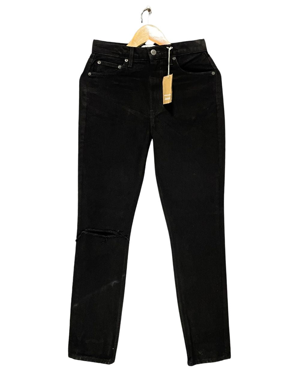 Reformation Black Jeans For Women X Large | ThriftQueen.pk