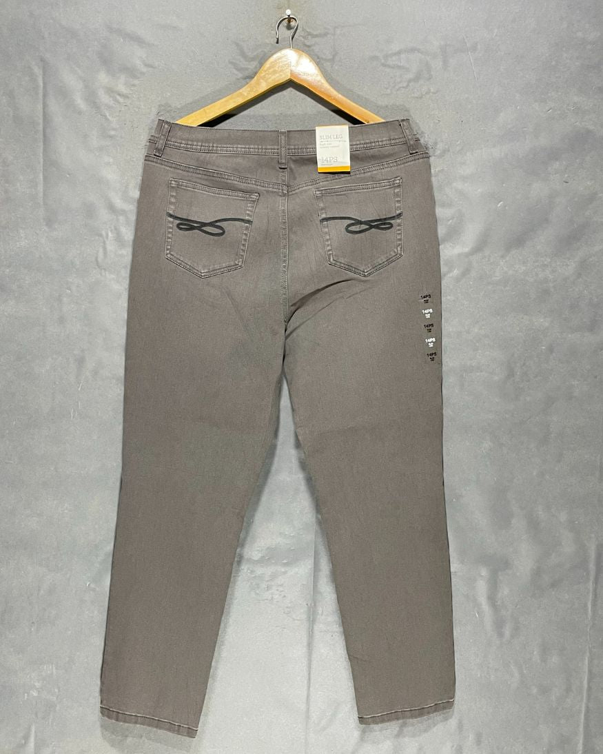 Style & Co Gray Jeans For Women X Large | ThriftQueen.pk