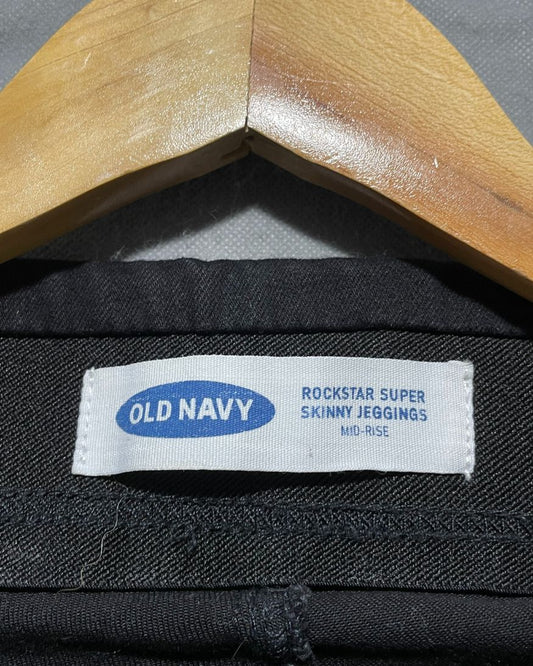 Old Navy Black Jeans For Women Large | ThriftQueen.pk