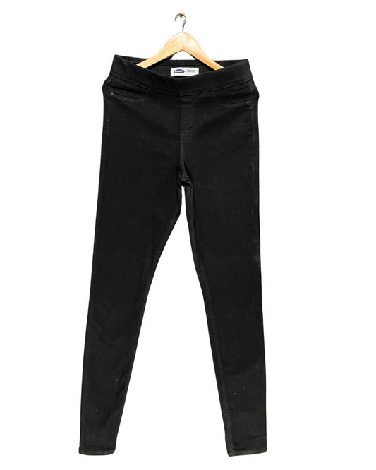 Old Navy Black Jeans For Women Large | ThriftQueen.pk