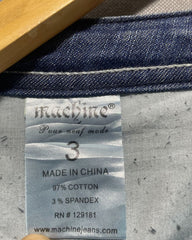 Machine Blue Denim Jeans For Women M | ThriftQueen.pk