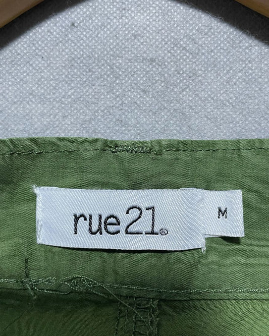 Rue 21 Green Jeans For Women Large | ThriftQueen.pk