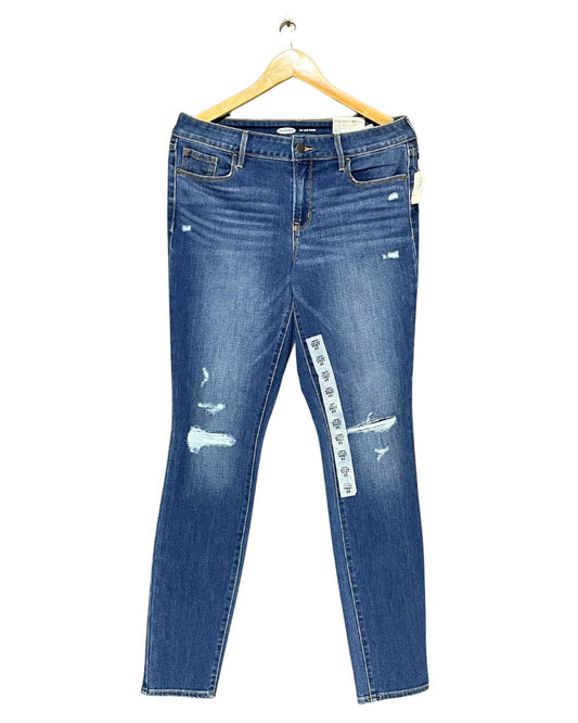 Old Navy Blue Jeans For Women Large | ThriftQueen.pk