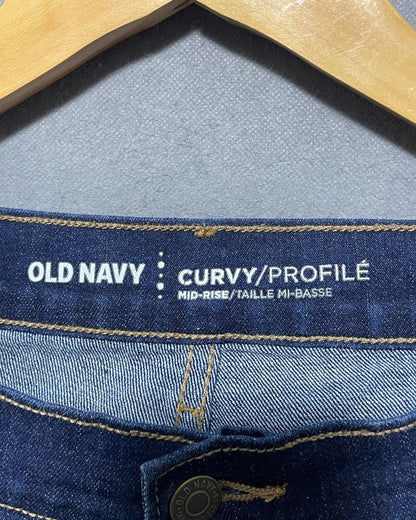 Old Navy Blue Jeans For Women Large | ThriftQueen.pk