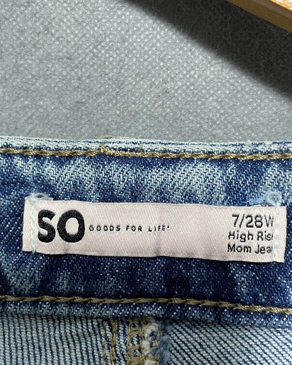 SO Goods For Life Blue Jeans For Women Large | ThriftQueen.pk