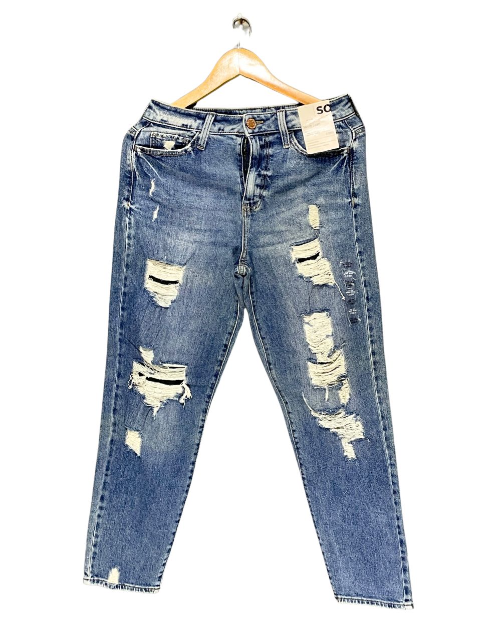SO Goods For Life Blue Jeans For Women Large | ThriftQueen.pk