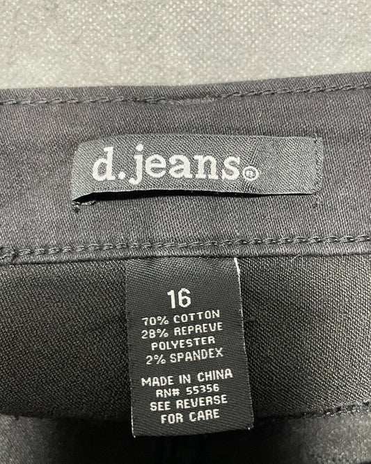 D.Jeans Black Jeans For Women Large | ThriftQueen.pk