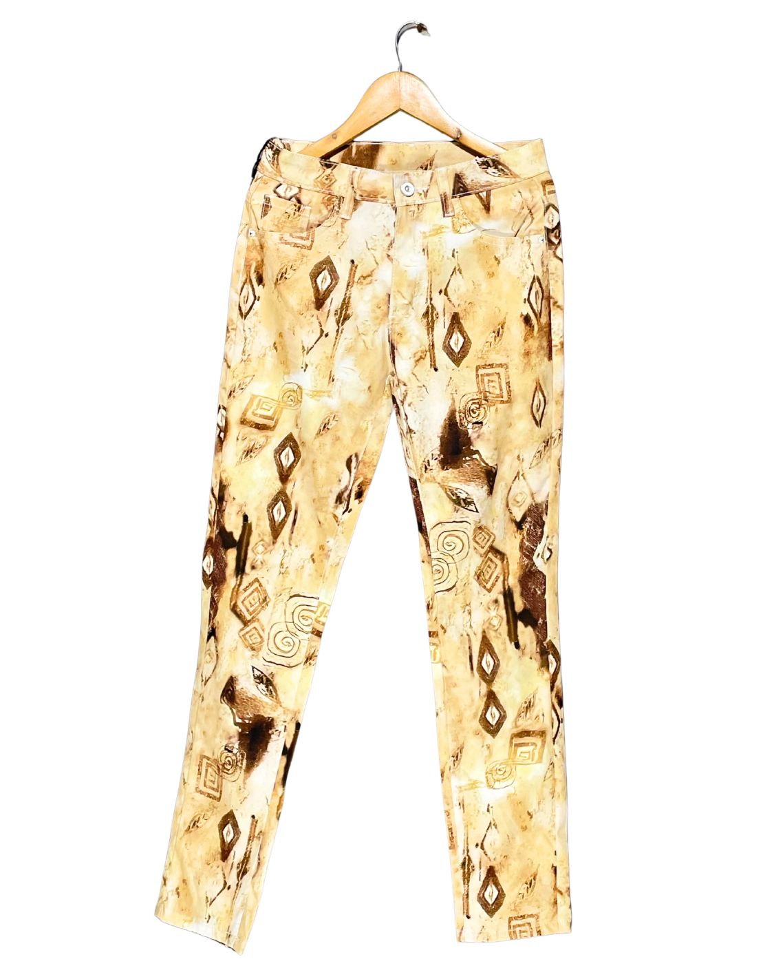 Thrift Queen Khaki Jeans For Women XS | ThriftQueen.pk