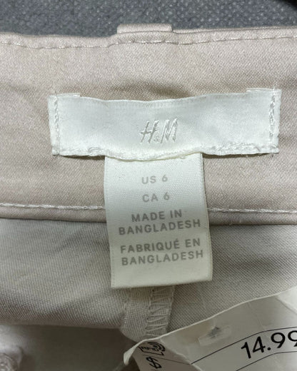 H&M Cream Cotton Jeans For Women S | ThriftQueen.pk