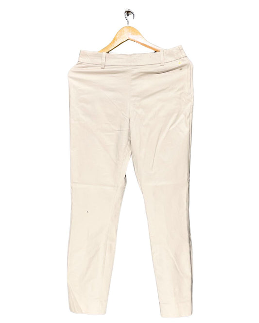 H&M Cream Cotton Jeans For Women S | ThriftQueen.pk