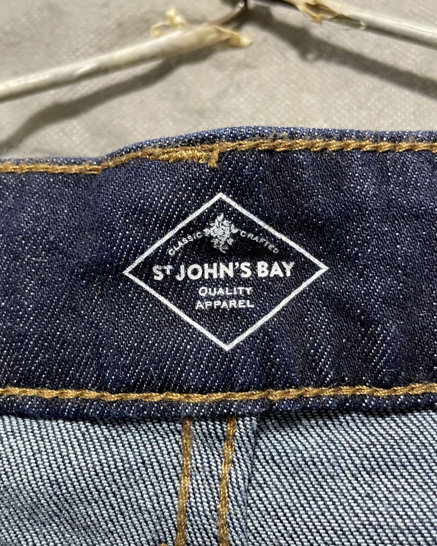 St John's Bay Blue Jeans For Women Large | ThriftQueen.pk