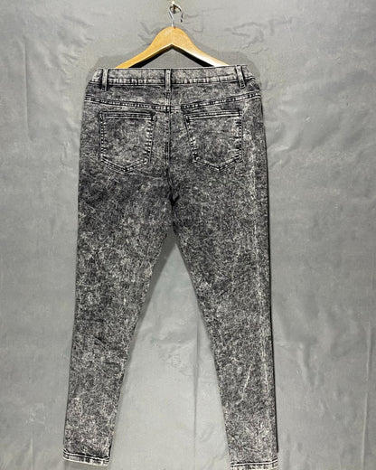 VENUS Gray Jeans For Women Large | ThriftQueen.pk