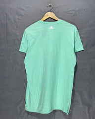 Adidas Green Cotton T Shirt For Women XL | ThriftQueen.pk