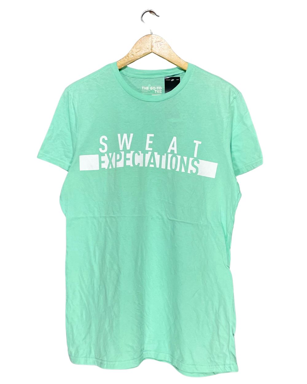Adidas Green Cotton T Shirt For Women XL | ThriftQueen.pk
