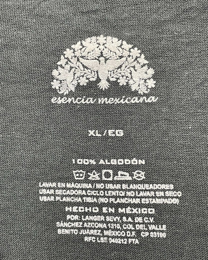 Esencia Mexicana Gray Cotton T Shirt For Women XL | ThriftQueen.pk