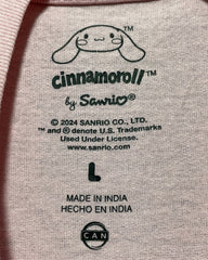 Cinnamoroll Pink Cotton T Shirt For Women L | ThriftQueen.pk