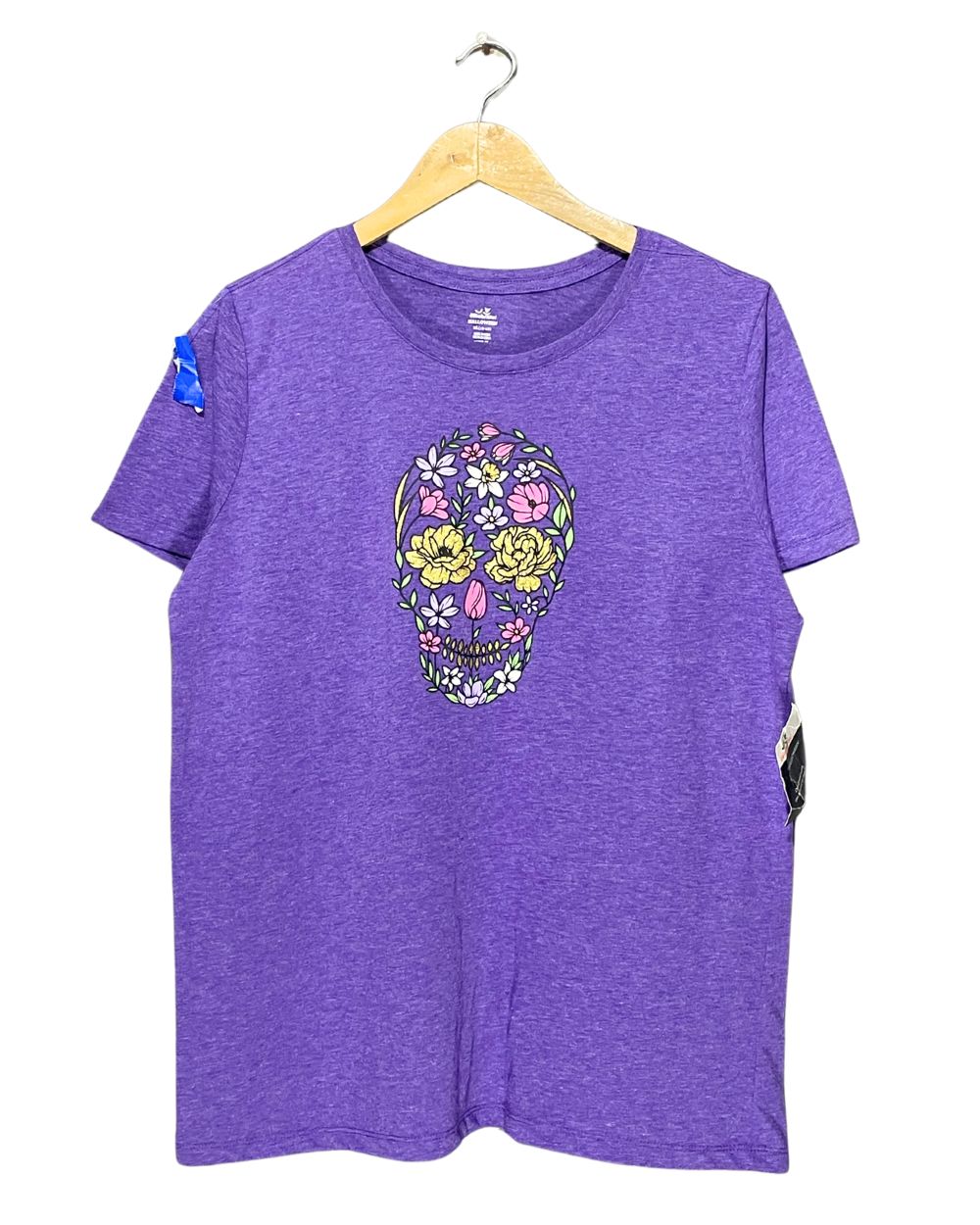 Halloween Purple Cotton T Shirt For Girl 18 Years | ThriftQueen.pk