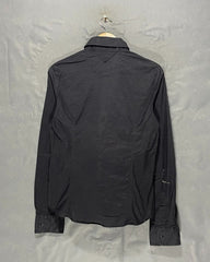 Diesel Black Cotton Shirt For Women M | ThriftQueen.pk