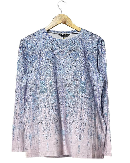 Noracora Blue Polyester For Women Tops Small