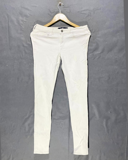 Hollister White Jeans For Women M