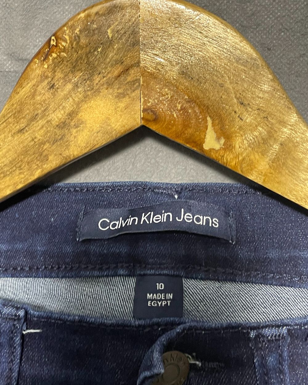 Calvin Klein Blue Jeans For Women L