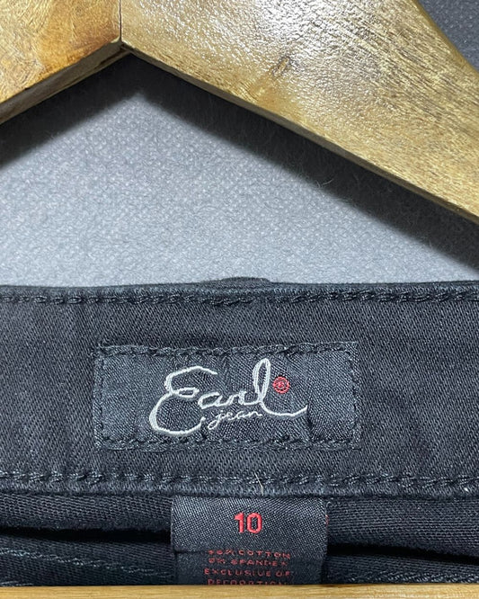 Earl Jean Black Jeans For Women L