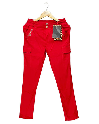 Bae City  Red Jeans For Women L