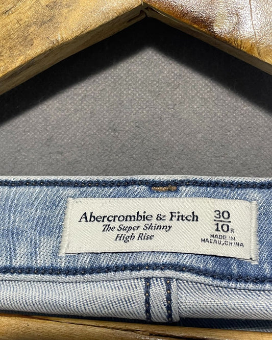 Abercrombie Blue Jeans For Women M