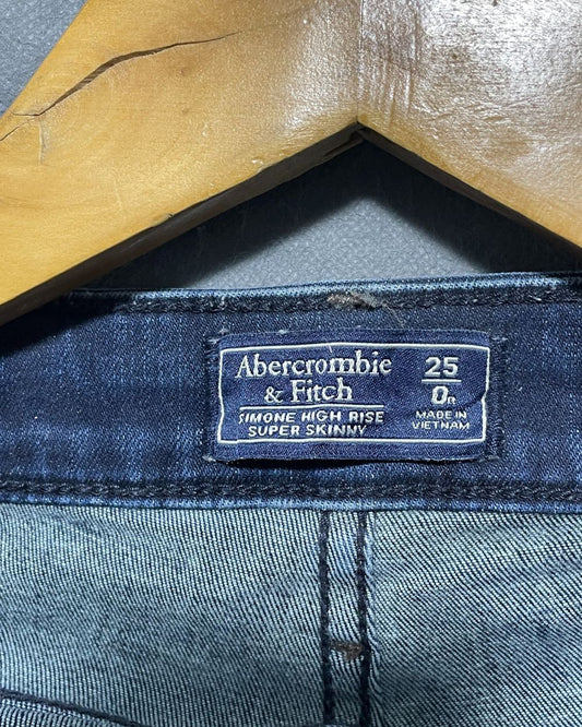 Abercrombie Blue Jeans For Women XS