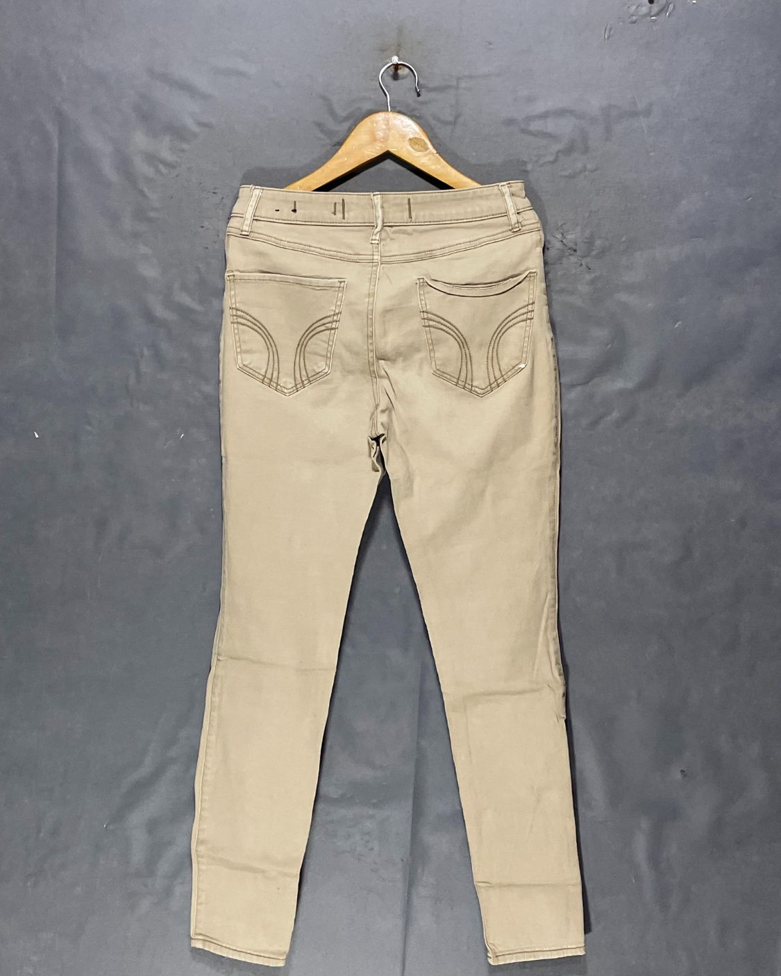Hollister Khaki Jeans For Women Small