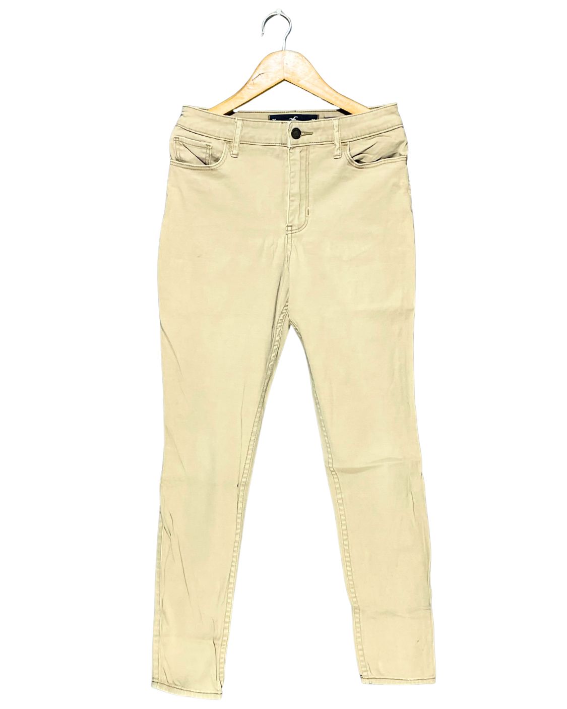 Hollister Khaki Jeans For Women Small