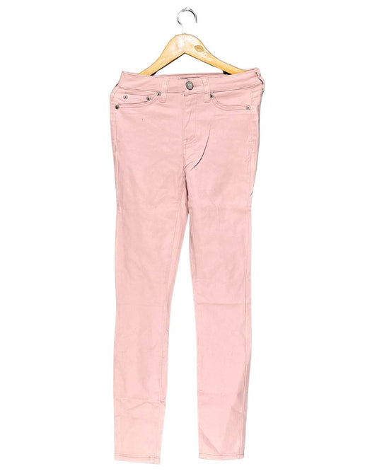 Aeropostale Pink Jeans For Women Small