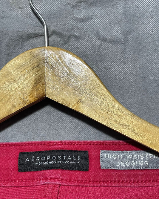 Aeropostale Red Jeans For Women Small