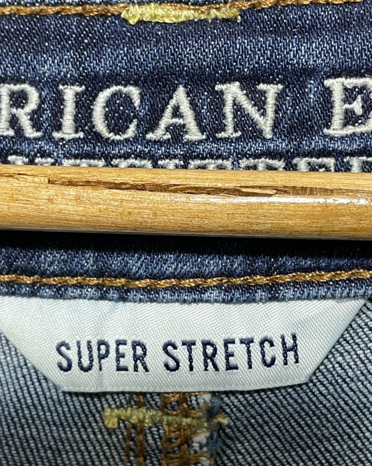 American Eagle Blue Jeans Short For Women Large