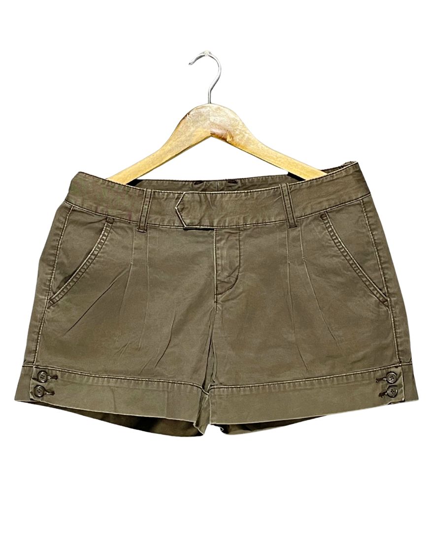 Express Brown Jeans Short For Women Large