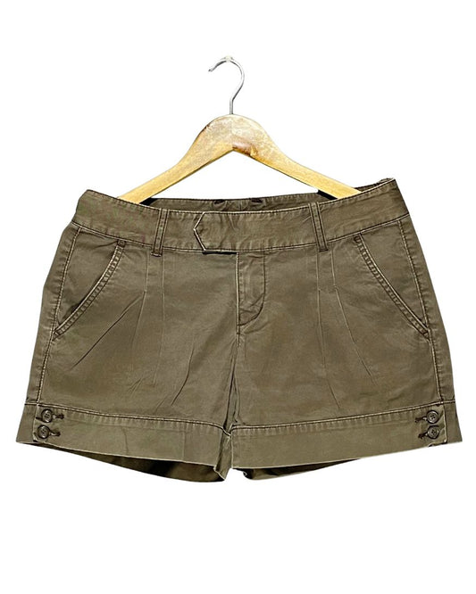 Express Brown Jeans Short For Women Large