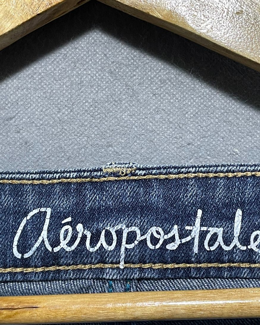 Aeropostale Blue Jeans Short For Women Large