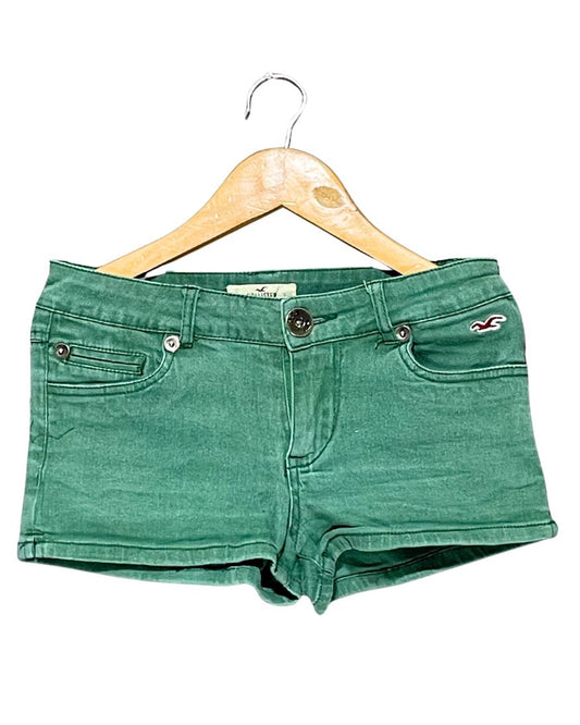 Hollister Green Jeans Short For Women S