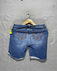 Hollister Blue Jeans Short For Women Large