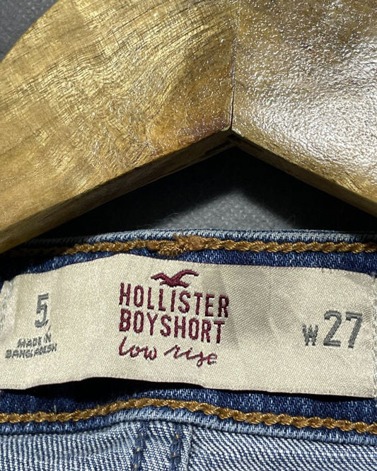 Hollister Blue Jeans Short For Women Large