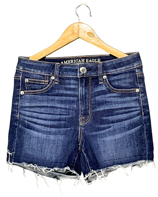 American Eagle Blue Jeans Short For Women M